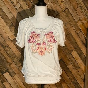 Croft & Barrow White Blouse